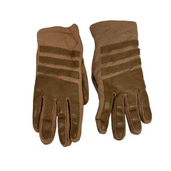 Women's Brown 100% Nylon Thinsulate Gloves Size L/XL - Picture 1 of 7